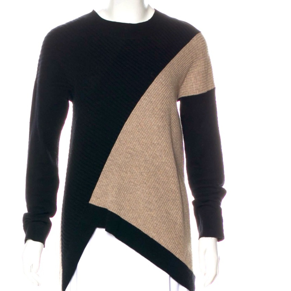 Robert Rodriguez colorblock asymmetrical sweater